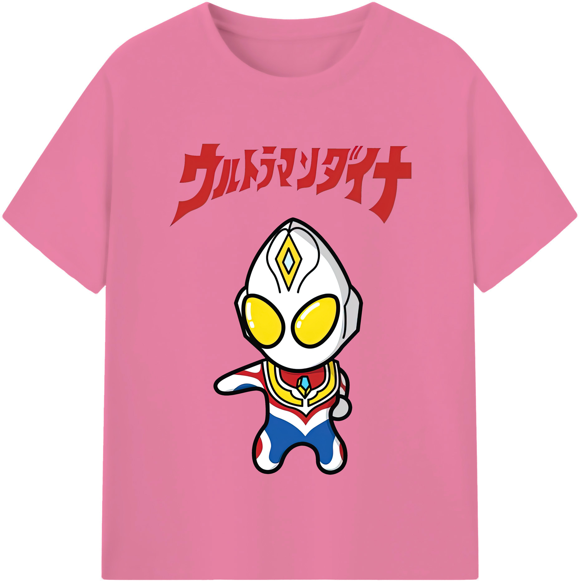 （画像用） ウルトラマン Ultraman 綿100％半袖Tシャツ（フロントプリント）